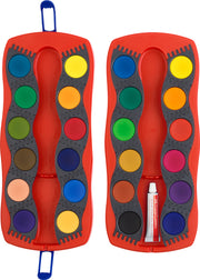 Acuarele Faber-Castell Connector 24 culori rosii - imagine 2