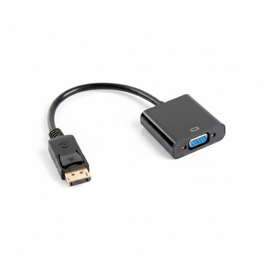 Cablu Adaptor DisplayPort la VGA AD-0002-BK 0.2m Full HD Negru Lanberg