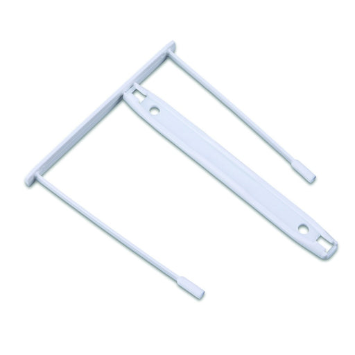 Alonjă de mare capacitate plastic Z-Clip albă 50 buc/set Office Products