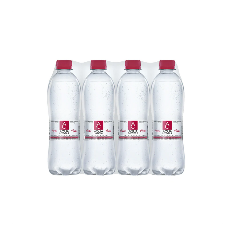 Bax apă minerală carbogazoasă Aqua Carpatica Forte 12 x 0,5 L