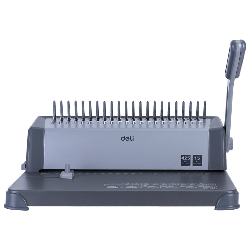 Aparat de Îndosariat Manual cu Inele Plastic E3872 Deli
