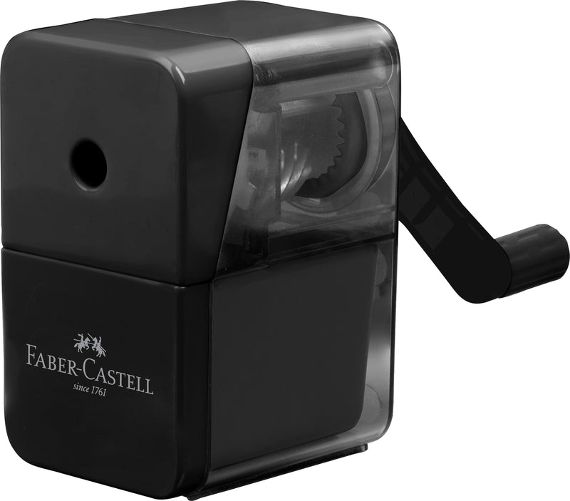 Ascuțitoare Fixă de Birou Neagră Faber-Castell