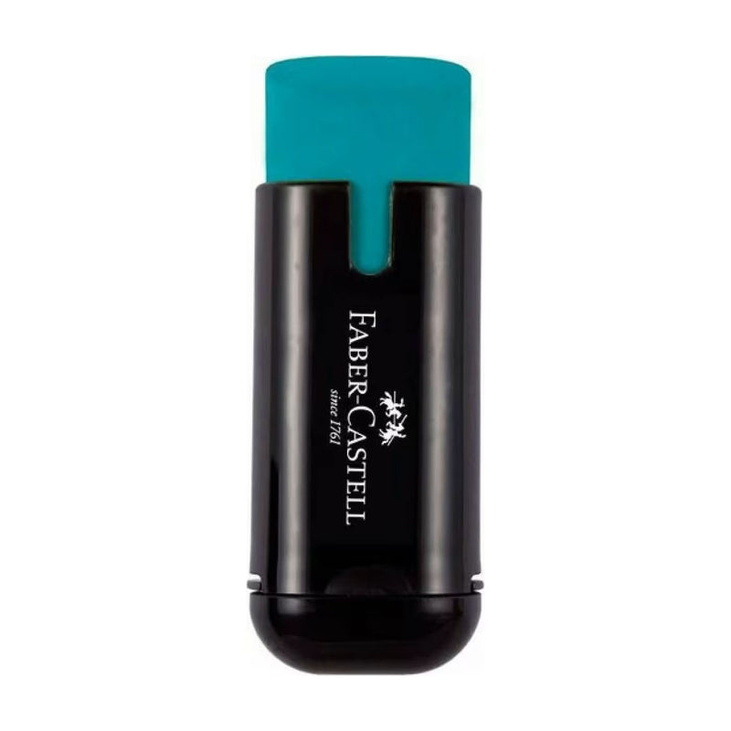 Ascutitoare plastic simpla cu radiera 1877 Trend 2019 Faber-Castell - imagine produs