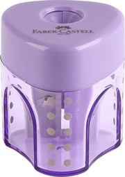 Ascuțitoare Plastic Simplă Grip Trend 2019 cu Container Faber-Castell