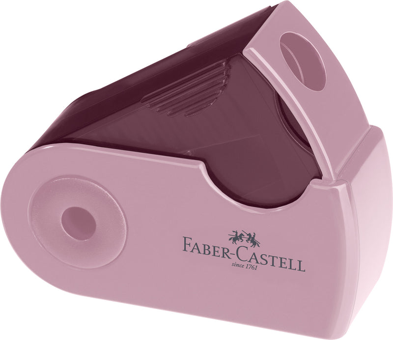 Ascuțitoare Plastic Simplă Sleeve-Mini Harmony 2024 cu Container Faber-Castell