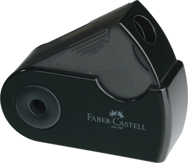 Ascuțitoare Plastic Simplă Sleeve-Mini Harmony 2024 cu Container Faber-Castell
