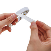 Bandă Dublu Adezivă Albă 12 mm x 10 yarzi Deli