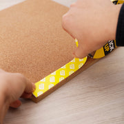 Bandă Dublu Adezivă Buretată Albă 25,4 mm x 5 m Deli