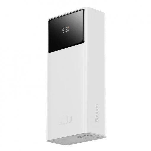Baterie Externă Star-Lord 30000mAh 22.5W Display Digital Alb - Baseus