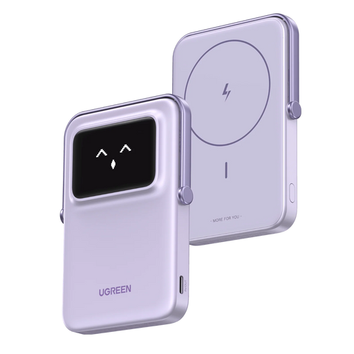 Baterie externa Ugreen PB571 5000mAh MagSafe USB-C 20W violet