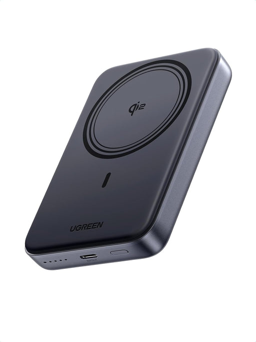 Baterie externa Ugreen PB761 10000mAh magnetica Qi2 7.5W PD 30W negru