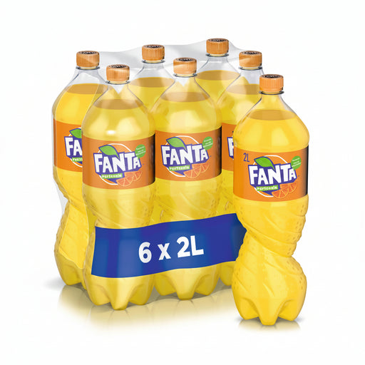 Bax Fanta Portocale 6 x 2 L