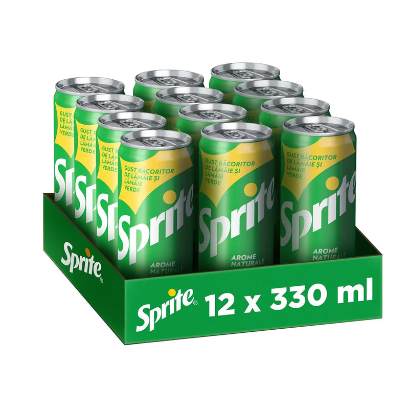 Doze Sprite lămâie și lime 12 x 0,33 L