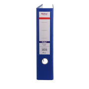 Biblioraft A4 Plastifiat PP/Paper Margine Metalică 75 mm Budget Optima Albastru