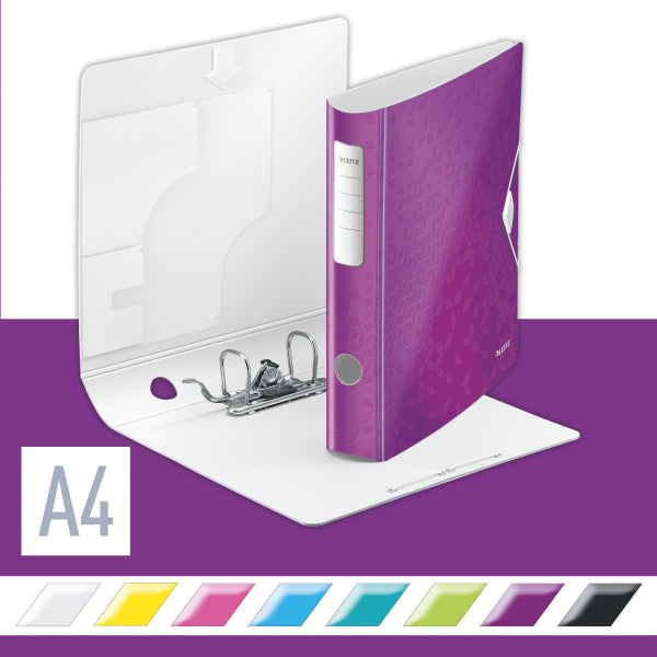 Biblioraft Plastifiat 6.5 cm 180° Mov Active WOW - Leitz