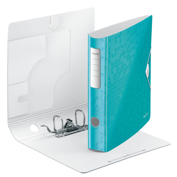 Biblioraft Plastifiat 6.5 cm 180° Turcoaz Active WOW - Leitz