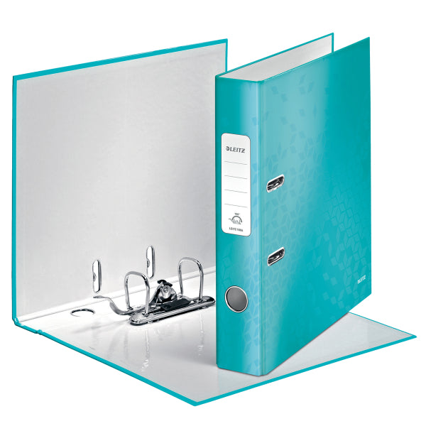Biblioraft Plastifiat 5.2 cm Turcoaz Metalizat WOW - Leitz