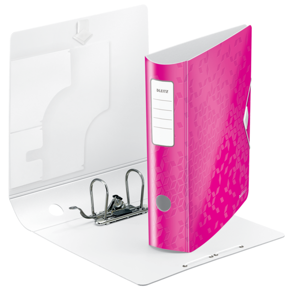 Biblioraft Plastifiat 8.2 cm 180° Roz Active WOW - Leitz