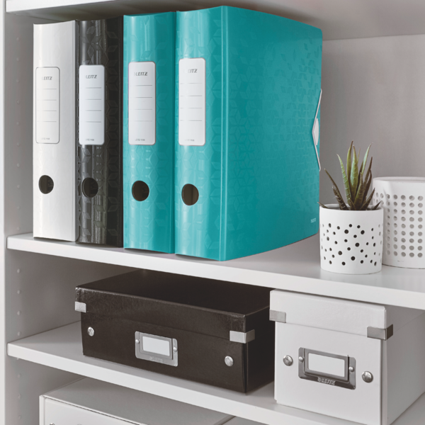Biblioraft Plastifiat 8.2 cm 180° Turcoaz Active WOW - Leitz