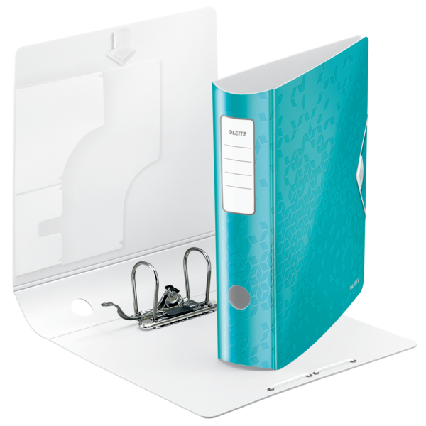 Biblioraft Plastifiat 8.2 cm 180° Turcoaz Active WOW - Leitz