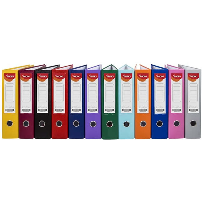 Biblioraft Plastifiat 7.5 cm Albastru Deschis - Noki