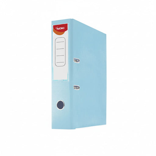 Biblioraft Plastifiat 7.5 cm Albastru Deschis marca Noki pentru organizarea și arhivarea documentelor