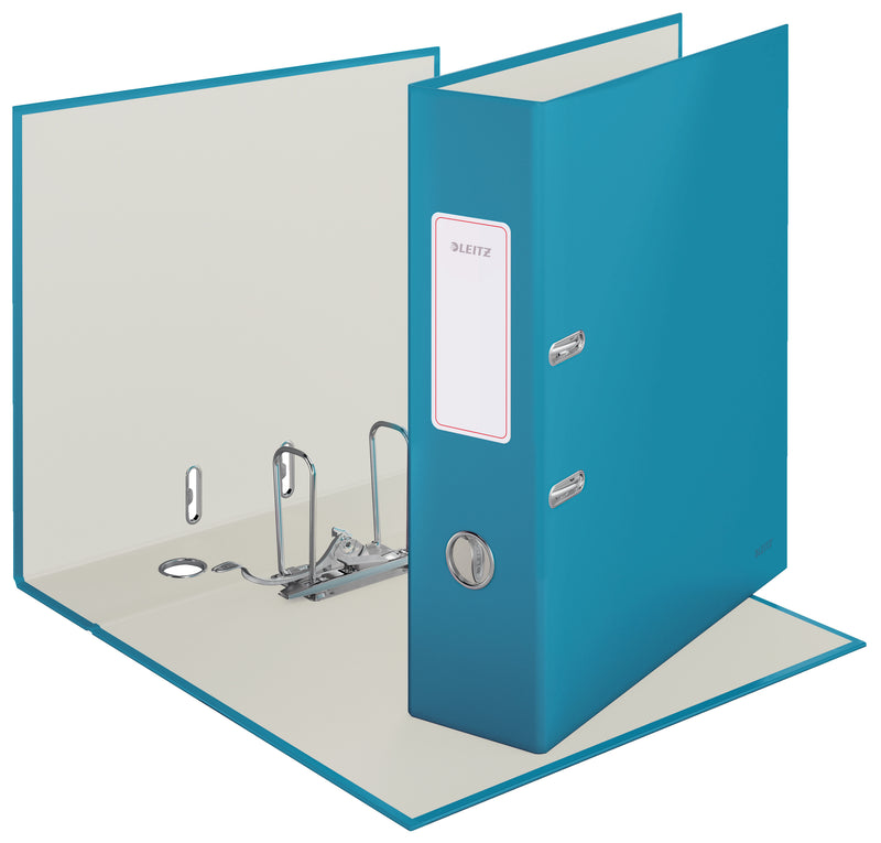 Biblioraft Plastifiat 8 cm 180° Albastru Celest Cosy - Leitz