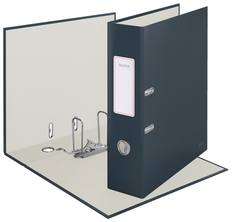 Biblioraft Plastifiat 8 cm 180° Gri Antracit Cosy - Leitz