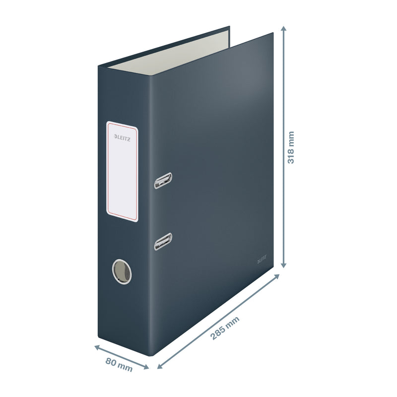 Biblioraft Plastifiat 8 cm 180° Gri Antracit Cosy - Leitz