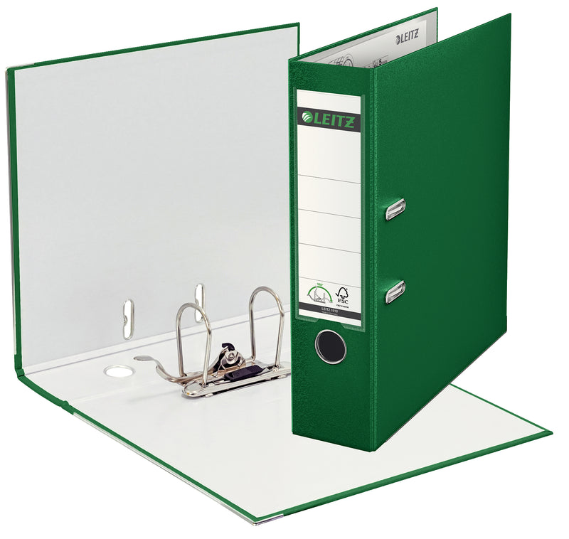 Biblioraft Plastifiat 8 cm 180° Verde - Leitz