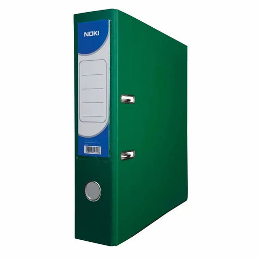 Biblioraft Plastifiat int-ext 7.5 cm Verde marca Noki pentru organizarea și arhivarea documentelor