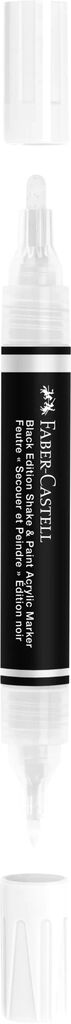 Marker Acrilic Shake&Paint Alb Faber-Castell