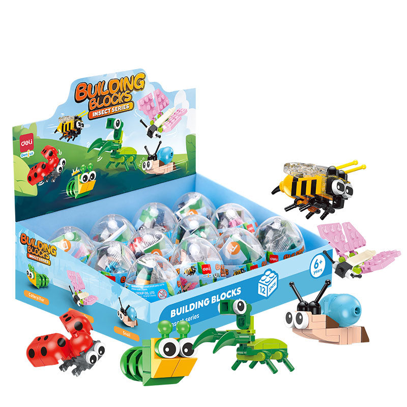 Blocuri de Construcție Model Insecte Asortate Deli