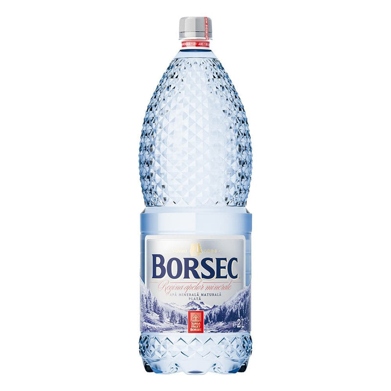 Bax apă minerală plată Borsec 6 x 2 L