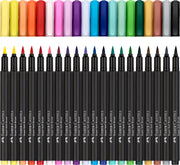 Set 20 Brush Pens Black Edition Faber-Castell