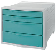 Cabinet 4 Sertare Albastru Colour'Breeze Esselte - ESSELTE