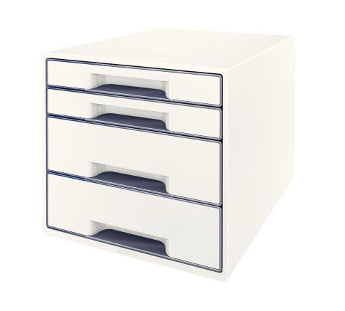 Cabinet 4 Sertare Alb/Gri Wow Leitz - LEITZ