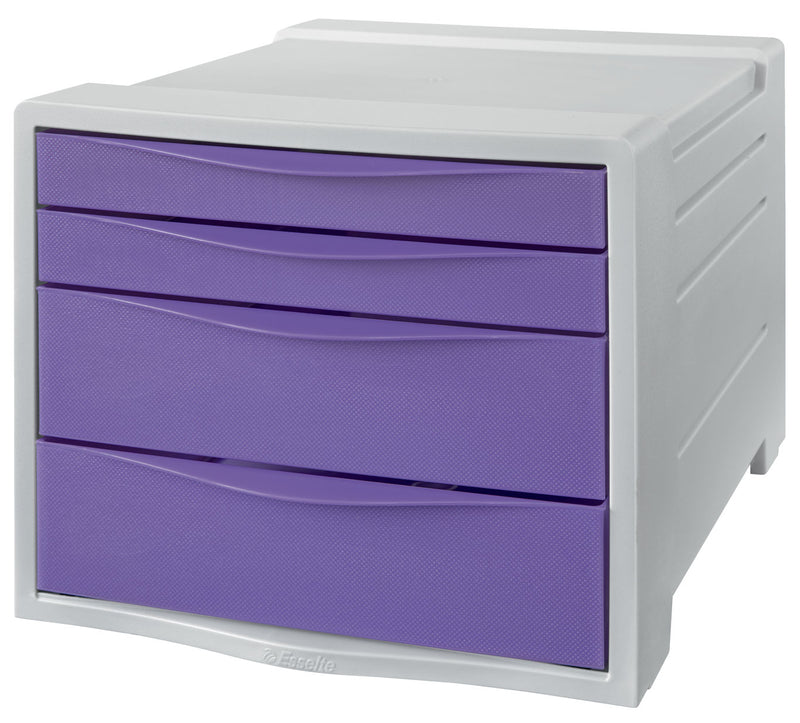 Cabinet 4 Sertare Lavanda Colour'Breeze Esselte - ESSELTE
