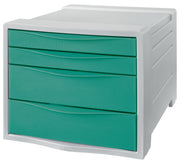 Cabinet 4 Sertare Verde Colour'Breeze Esselte - ESSELTE