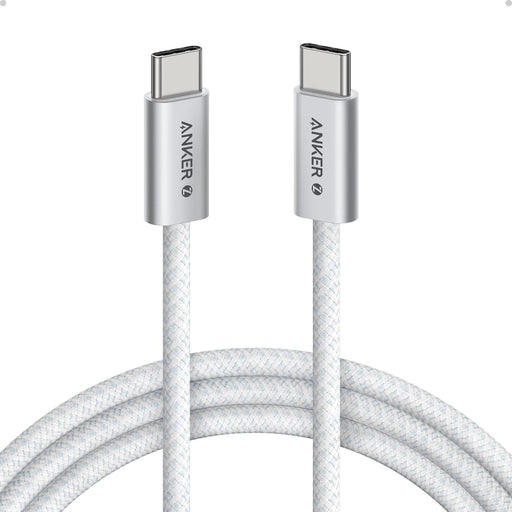 Cablu Anker Zolo USB-C la USB-C 1m 240W Alb