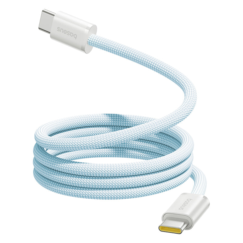 Cablu Baseus Dynamic 4 Pro USB-C la USB-C 1m 100W Albastru