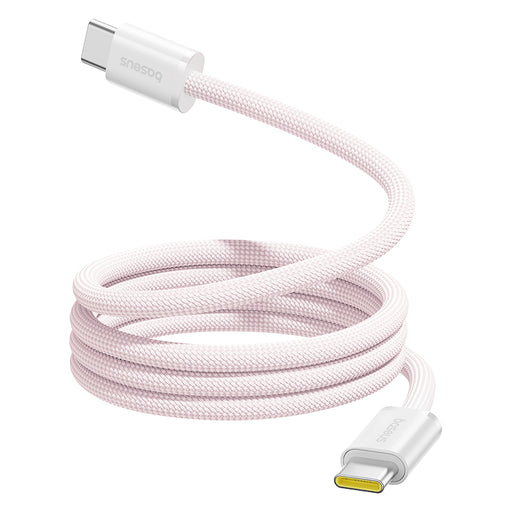 Cablu Baseus Dynamic 4 Pro USB-C la USB-C 1m 100W Roz