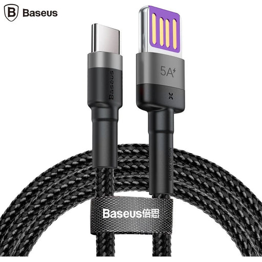 Cablu Baseus Cafule USB la USB-C 1m 40W Negru
