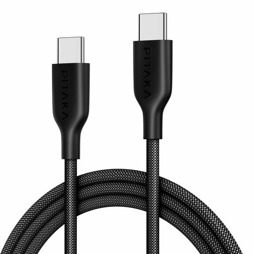 Cablu Pitaka Flex Împletit USB-C la USB-C 1.2m Negru
