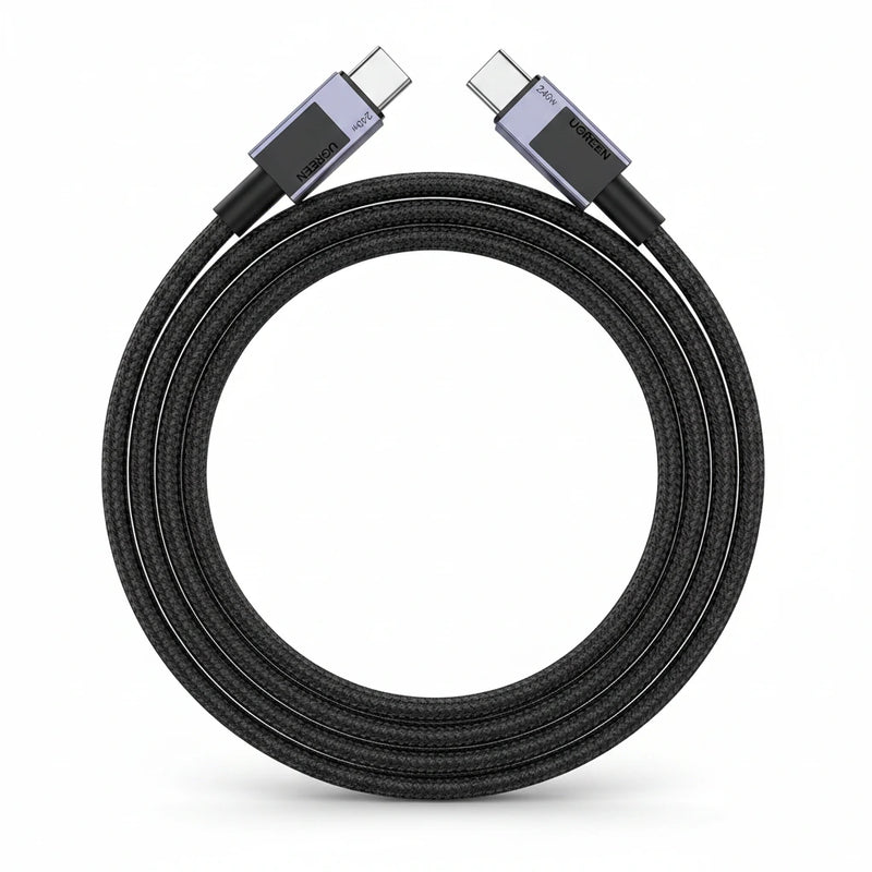 Cablu Ugreen USB-C la USB-C 2m 240W Negru