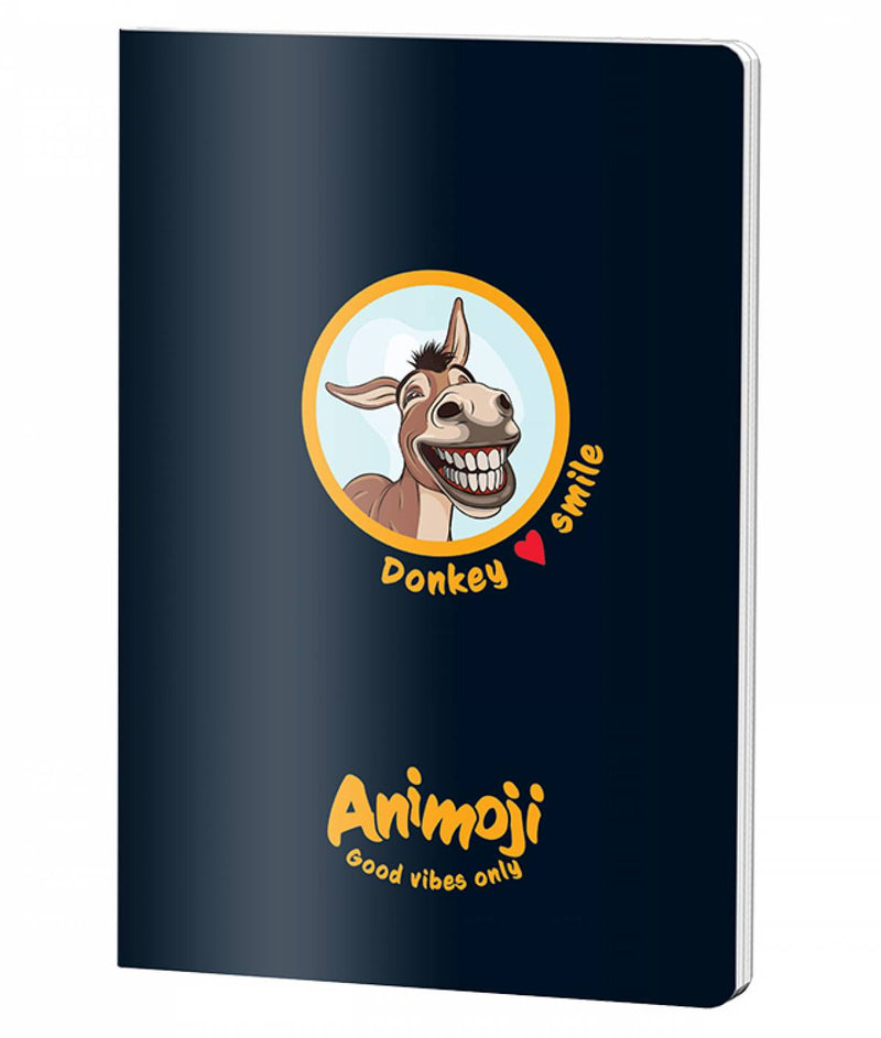 Caiet A5 Dictando 48 File Animoji Pigna, varianta animoji