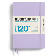 Caiet A5 Dictando 120g Copertă Rigidă 102 File Lila Leuchtturm, copertă rigidă, varianta lila