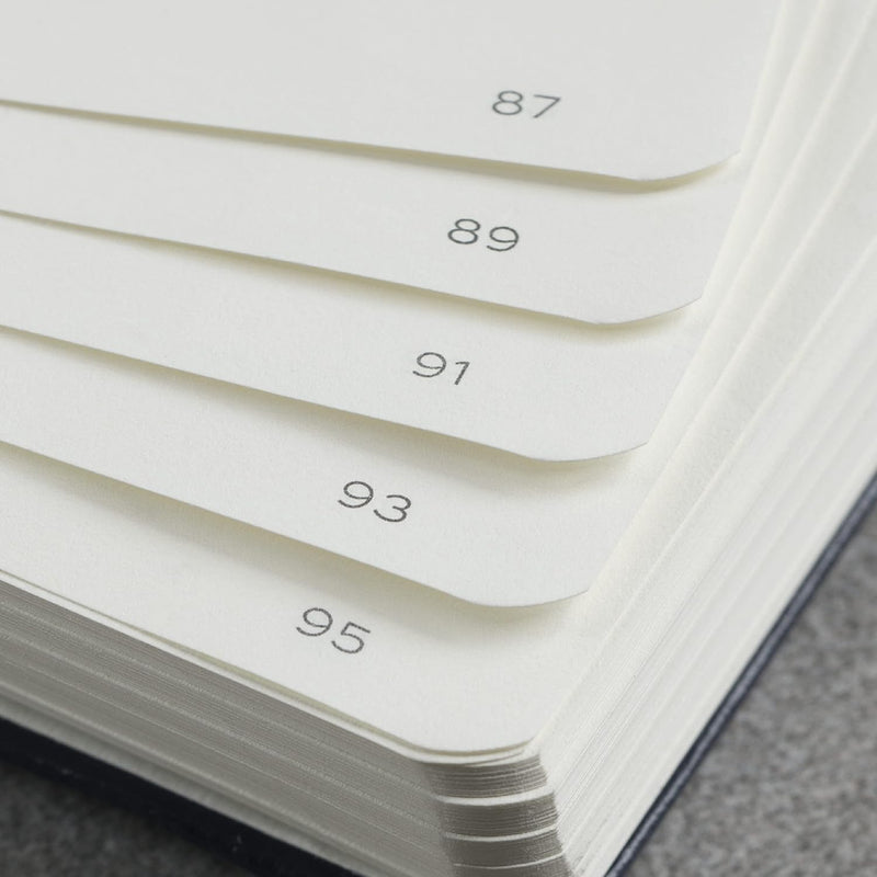 Caiet B5 Velin Copertă Flexibilă 62 File Albastru Piatră - Leuchtturm