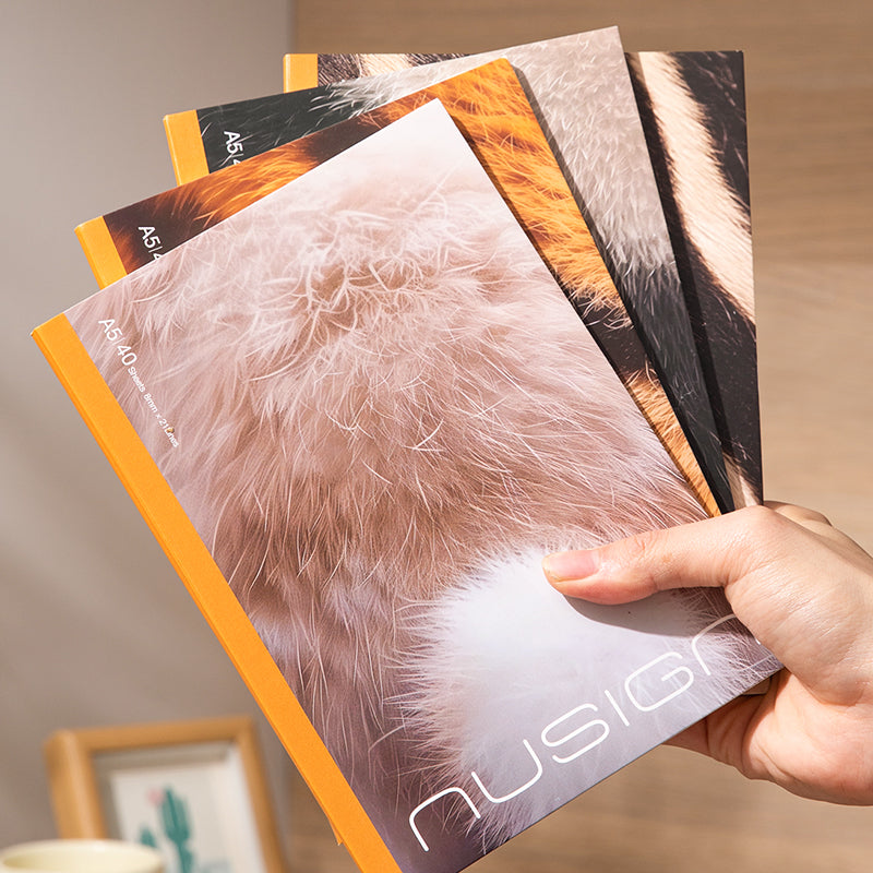 Caiet Birou NuSign A5 Dictando 40 File Wildlife - Deli