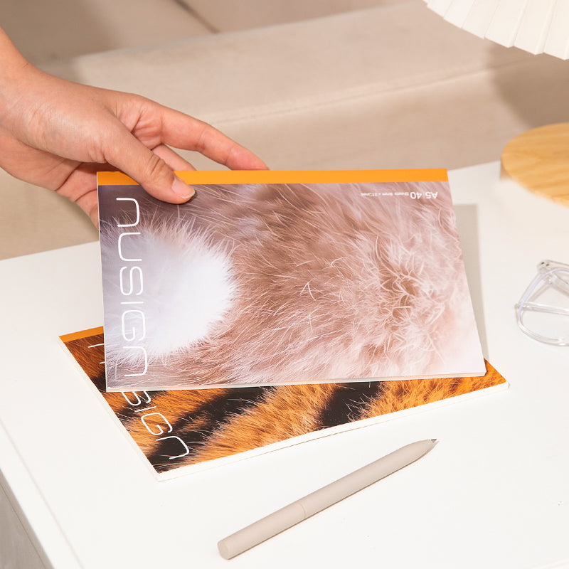 Caiet Birou NuSign A5 Dictando 40 File Wildlife - Deli
